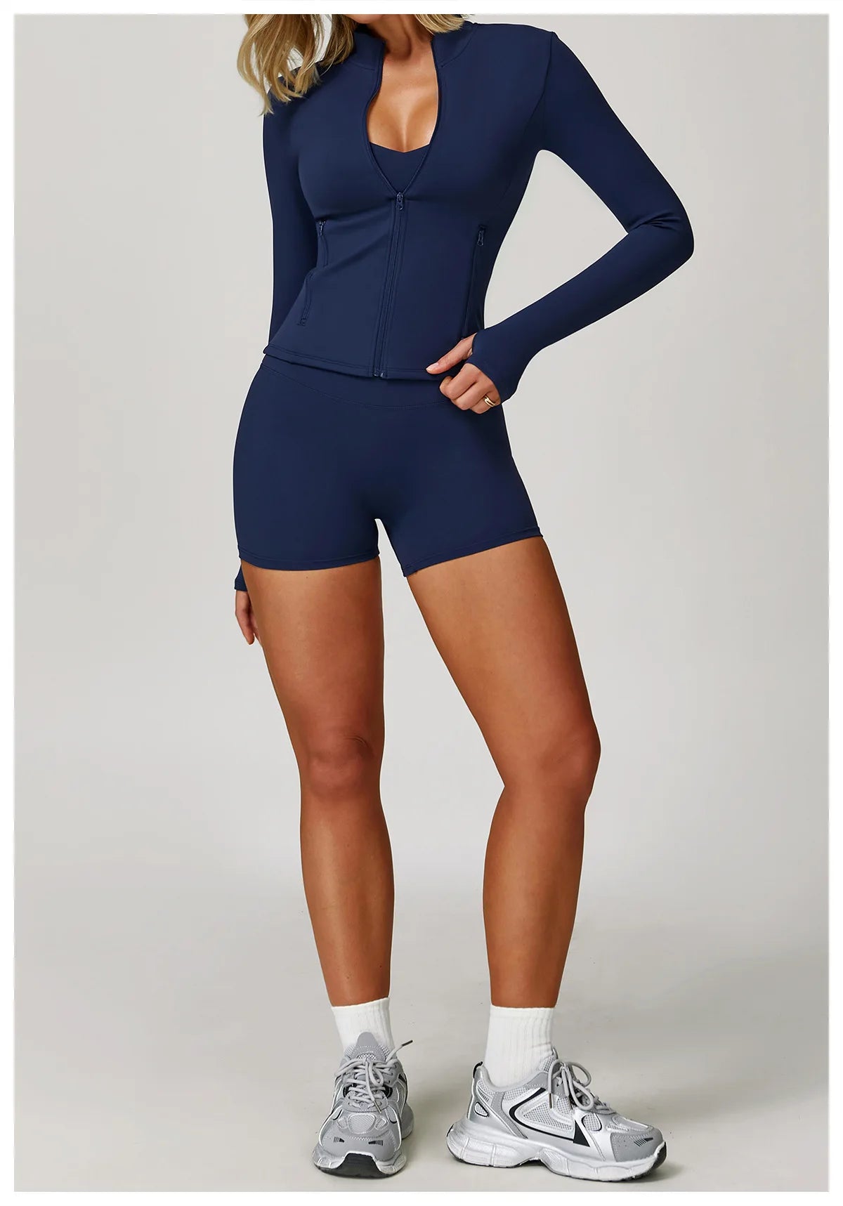 2/3PCS Yoga Suit Sports Set Gym Set Women Tracksuit Running Workout Clothes Long Sleeve Sports Bra Athletic Wear Yoga Clothing